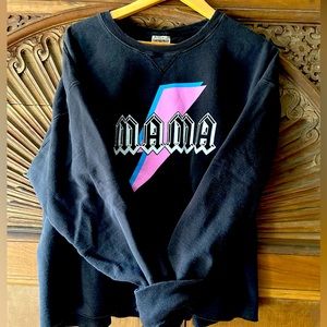 Vici Black MAMA Sweatshirt L/XL
